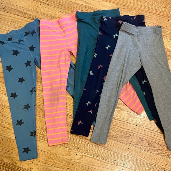Lot Bundle of girls Primary and Old Navy Leggings - Picture 1 of 6